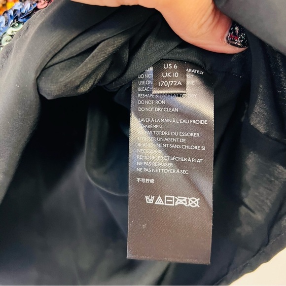 Maeve by Anthropologie Sequin Sparkle Party New Years Party Skirt 6 - Picture 10 of 12